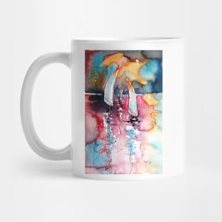 Sailboats II Mug